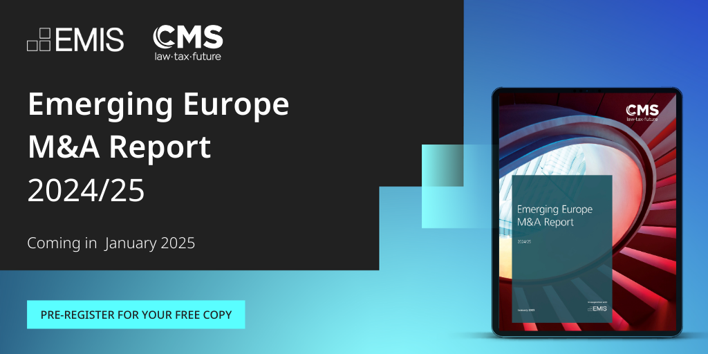 EMIS/CMS Emerging Europe M&A Report 2024/25