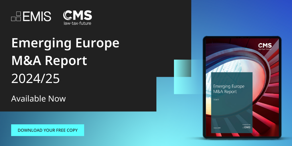 EMIS/CMS Emerging Europe M&A Report 2024/25